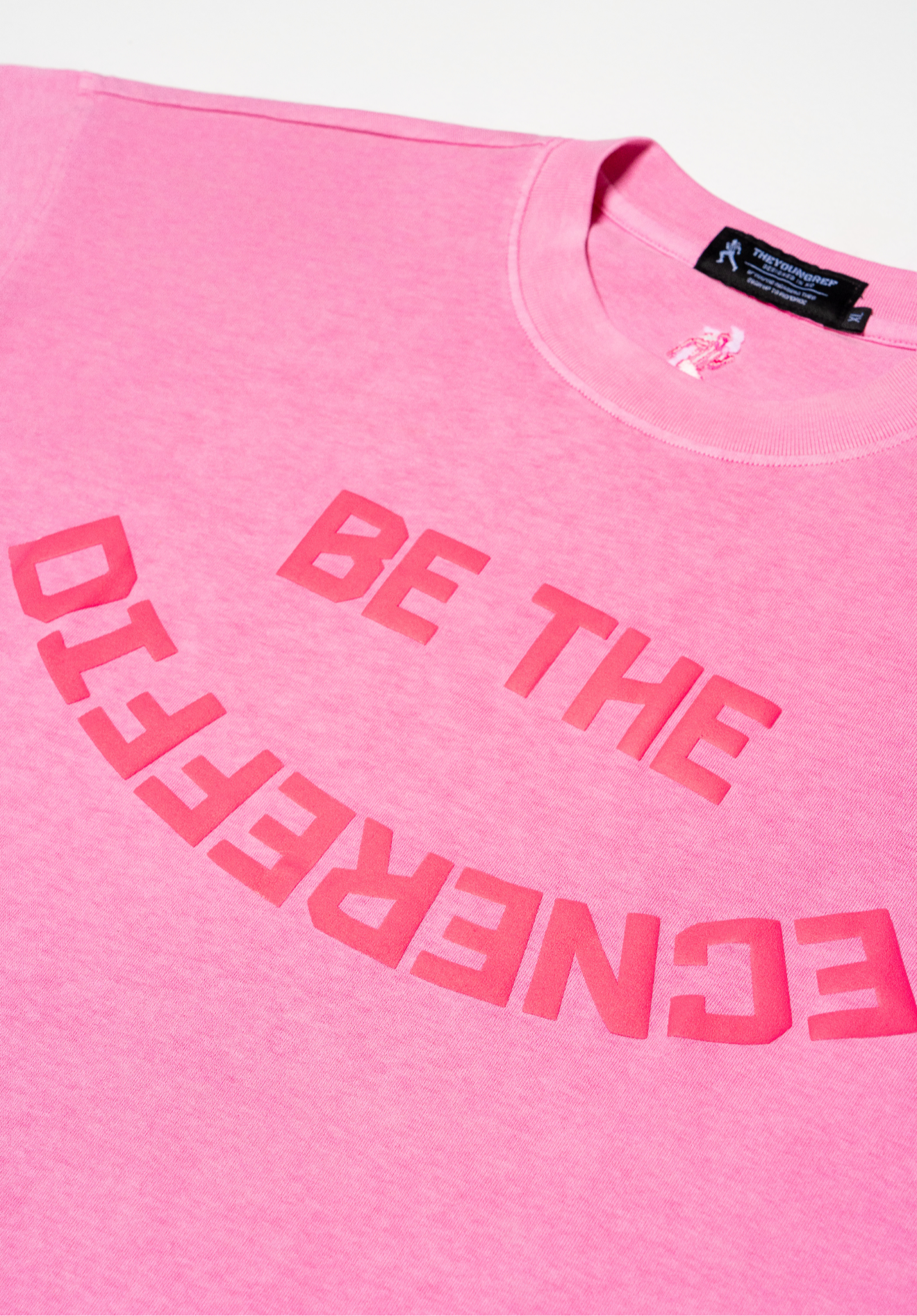 BREAST CANCER AWARENESS "BE THE DIFFERENCE" ACID WASH T-SHIRT