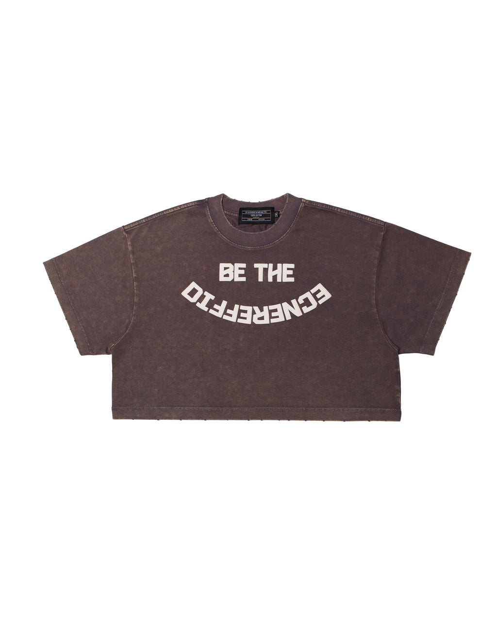 Cropped Tee - GRAY