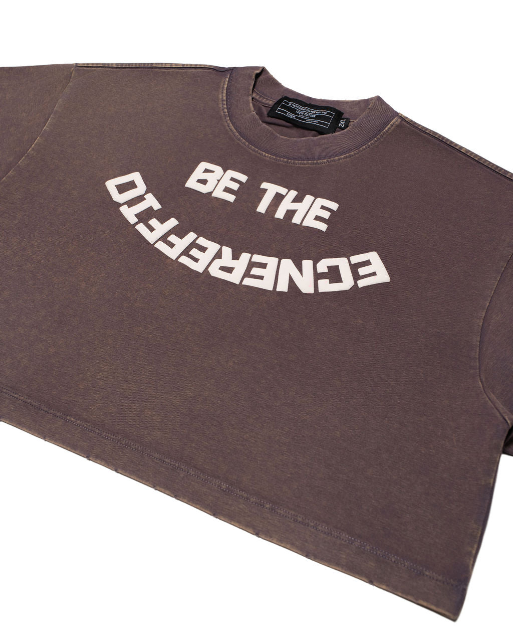 Cropped Tee - GRAY