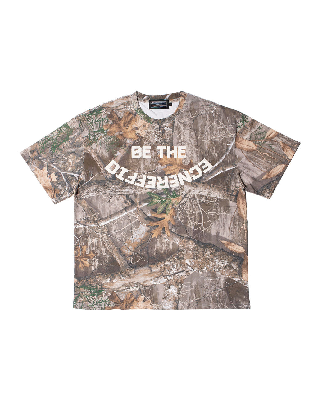 Camo Tee - CREAM