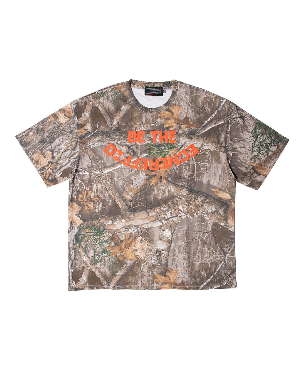 Camo Tee - ORANGE