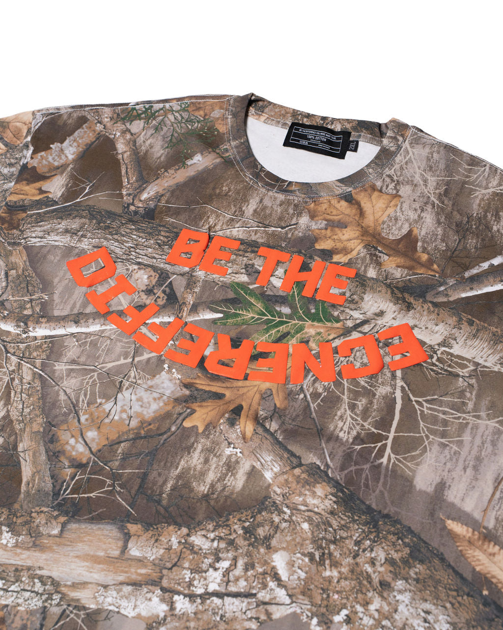 Camo Tee - ORANGE