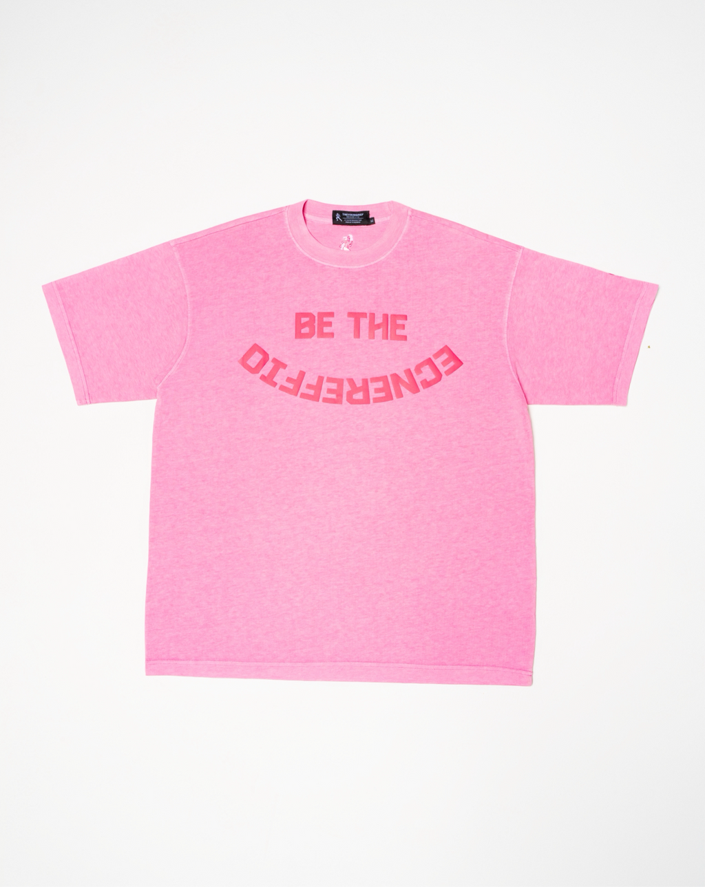 BREAST CANCER AWARENESS "BE THE DIFFERENCE" ACID WASH T-SHIRT