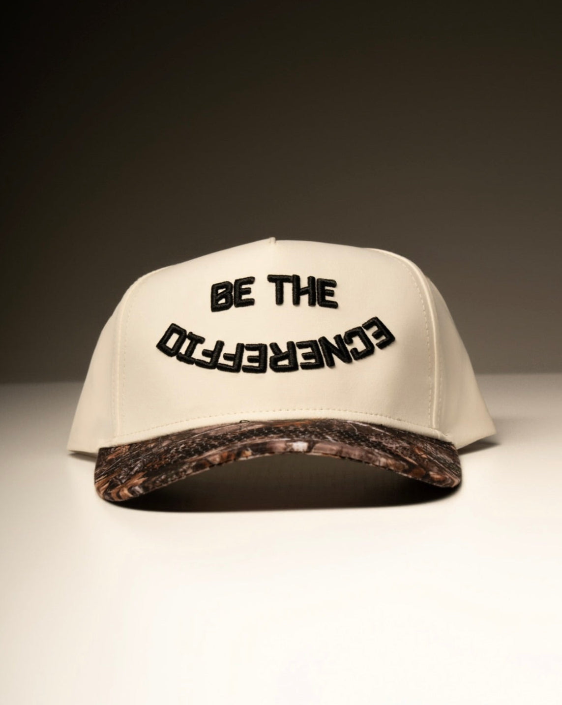 CAMO 2TONE TRUCKER HAT